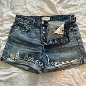 Agolde Parker Long Cuffed Shorts